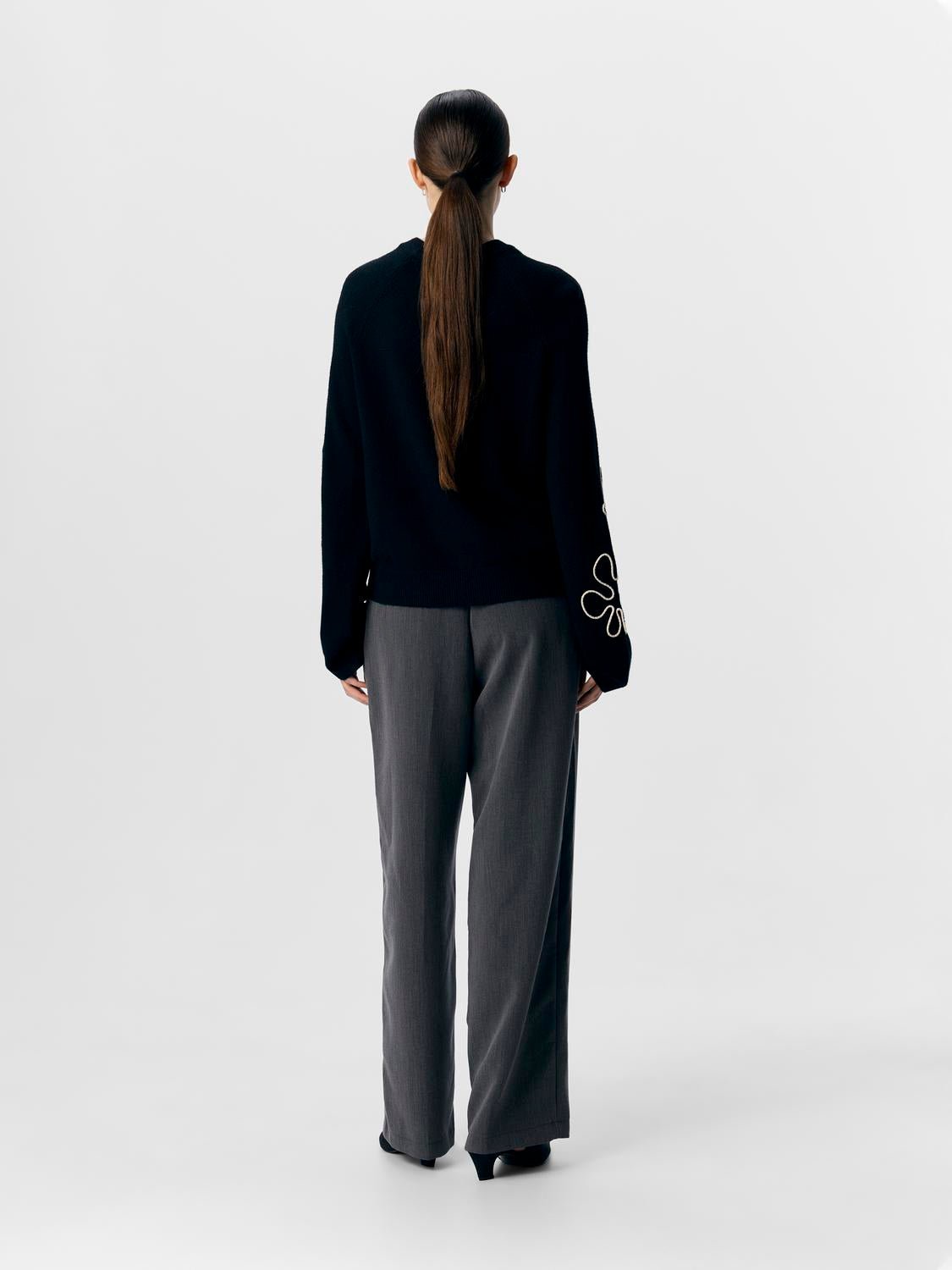 OBJLANEY Pullover - Black - VERO MODA & VILA Bergvik